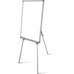 Ayarlanabilir Ayaklı Beyaz Yazı Tahtası 50X70 Cm, Pratik ve Şık Kullanım - Ahşap - Seçenek 1