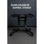 Ayarlanabilir Dambıl Standı Dayanıklı Ve Ergonomik Tasarım Ev & Spor Salonu Kullanımı İçin