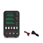 Ayarlanabilir DC Güç Kaynağı 30V 10A 60V 5A Laboratuvar Tezgahı Güç Kaynağı Stabilize Güç Kaynağı Voltaj Regülatörü Anahtarı (Color : APS1203H, Size : 1)