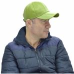 Ayarlanabilir Deri Şapka Yeşil