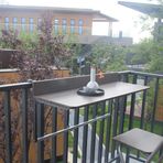 Ayarlanabilir Dış Mekan Katlanır Yan Sehpa - Balkon ve Güverte Korkulukları için Bar Kaldırma Masası Asılı Masa Taşınabilir ve Yer Tasarruflu 99,8 cm x 35,5 cm - Veranda Kullanımı için İdeal
