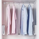 Ayarlanabilir Genişlik Dolap Elbise Asılı Ray Uzatılabilir 530 1150MM Dolap Askı Çubuğu Asılı Elbise 50kg Kapasiteli Küçük/Orta/Büyük Boyutlar