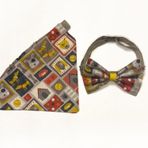 Ayarlanabilir Kedi Köpek Bandana Papyon Seti - Yılbaşı Hediyesi S Beden 25.35 cm