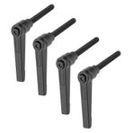 Ayarlanabilir Kelepçe Sapı, Sap Uzunluğu 16-80mm Evrensel Sap çinko Alaşım Metal Makine Düğmeleri Bıçak Zımpara Için Erkek Iplik Kelepçe Sapı (Vida uzunluğu 50 mm)