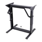 Ayarlanabilir Masa çerçevesi Ayakta Duran iş Istasyonu çerçevesi Ergonomik Ayağa Kalkma Masa bacakları, 27 Ila 63cm Yükseklik, 573lbs Yük Kapasitesi, çok Işlevli Katlanır