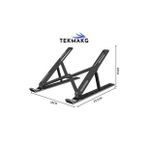 Ayarlanabilir Metal Laptop Standı, MacBook uyumlu, katlanabilir ve yükseltici