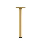 Ayarlanabilir Metal Masa Ayakları 1 Adet Altın Alüminyum Alaşımlı Mobilya Ayakları Kendin Yap Yemek Kahve Bar Masaları ve Tezgahları için Özelleştirilebilir Yükseklik (110 cm/43,3 inç) Vidalı