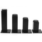 Ayarlanabilir Metal Masa Ayakları Yedek Mobilya Ayakları Siyah/Gümüş Kanepeler ve Sehpalar için Uygun 4 Yükseklik Seti: 10cm/12cm/15cm/20cm/25cm/30cm/40cm