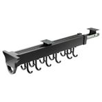 Ayarlanabilir Pot Rack nizerPullOut Pan & Pot Depolama Kancalar ile Çok Fonksiyonlu Sürgülü Dolap Raf Altı nizer Mutfak Uzay Savvy Çözümleri için