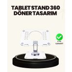 Ayarlanabilir Şeffaf Tablet Standı Kaymaz Silikon Tabanlı ( Lisinya )