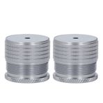 Ayarlanabilir Yatak Çerçevesi Destek Ayağı, 23 ila 37mm Ayarlanabilir Siyah, 2 Paket Metal Yatak Yükselticileri Kaldırma, Yatak Kanepe Masası için (Uzay gri)
