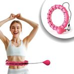 Ayarlanabilir Zayıflatıcı Hulahop Bel ve Karın Bölgesi İçin İnceltici Fitness Aleti Spor Çemberi (4604)