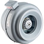 Ayas 16 cm Çap YKA-160B-2K-M Monofaze Yuvarlak Kanal Tipi Radyal Fan 2520 D/D 220/230 Volt Yüksek Emiş Gücü