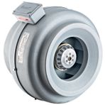 AYAS 16 cm çapında YKA-160B-2K-M 2520 D/D 220 230 volt Monofaze Yuvarlak Kanal Tipi Radyal Fan Aspiratör