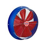 Ayas 25 cm çap YSA-250-4K-T 1400 D/D 380/400 volt Trifaze Yuvarlak Kasalı Sanayi Tipi Aspiratör