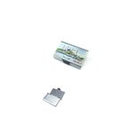 Ayasofya Cami Baskılı Baskılı Alüminyum Kartvizitlik Kapaklı Kartlık (1 ADET) (EBAT: 9,5 cm x 6 cm x 1,2 cm) PRS-MKA