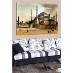 Ayasofya Cami Kanvas Tablo Duvar Panosu. Osmanlı Türk Tarihi. 100x70 no 2866