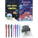Ayasofya'da Bir Gece ve Kitap Okuma Günlüğüm 2li Set + Hediyeli