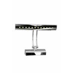 AYAZ ELEKTRİK NOAS Malaga LED APLİK 5W BANYO LAVABO DUVAR APLİK 5W KROM KASA BEYAZ IŞIK ANAHTARLI UZULUK 225mm