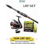 Ayaz Fishing Sedef 213 cm / 3-15 gr Tayfun 2000 LRF Makine Tam takım Hobi Kıyı Lrf Olta Seti