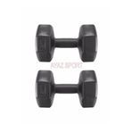 Ayaz Sport 3X2 Dambıl Siyah Set Dumbell Toplam 6 Kg