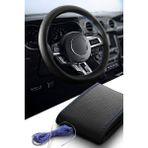 Ayazgurup Fiat Siena Dikmeli Direksiyon Kılıfı Noktalı Siyah Mavi Dikişli (Ultra Lüx)