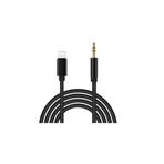 Ayaztech Iphone Aux Uyumlu Dönüştürücü 3.5Mm Siyah Çevirici Kablo