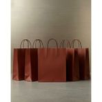 Aybaş Kağıtçılık 1.kalite 25X31 cm Büyük Boy ( 10 Adet ) Bordo Renkli Kraft Kağıt Çanta, Hediye Poşeti, Hediye Paketi - 25 x 31 cm
