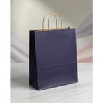 Aybaş Kağıtçılık 1.kalite 25X31 cm Büyük Boy ( 5 Adet ) Lacivert Renkli Kraft Kağıt Çanta,hediye Poşeti,hediye Paketi - 25 x 31 cm