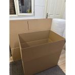 Aybaş Kağıtçılık Kutu Boş Karton 60X40X40 Orta Boy 5 Li Adet, Çift Oluklu - 60x40x40 5 Li Adet