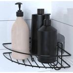 Aybastılı Yapışkanlı Banyo Köşeliği Kancalı Köşe Rafı Duş Şampuanlık Duvar Düzenleyici Organizer Raf (K246)