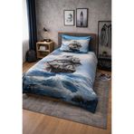 AYBERK HOME TEXTİLE Ayberk Home 5D Dijital Baskılı Genç Odası Nevresim Takımı %Pamuklu