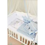 Aybi Baby Anne Yanı Beşik Tekstili 50*90 cm - Little Prens Mavi