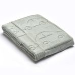 Aybi Baby Cars Grey Triko Battaniye