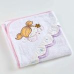 Aybi Baby Little Fairy Bebek Havlusu 75 x 80 cm - Beyaz