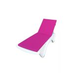 Ayça AVM Pembe Boş Şezlong Kılıfı 180X55 - Fuşya (Süngersiz) Plastik