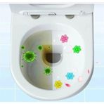 AY&ÇA Home Renkli Tuvalet Banyo Koku Giderici Jel Damga Desenli Wc Jeli - Koyu Mor