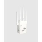 Aycer 300MBPS Wifi Menzil Genişletici 4 Antenli Wpa3 Güvenlikli Priz Tipi Repeater - Lisinya