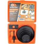 Aycer 8in1 Buat Açma Panç Seti Metal - Ahşap - Pvc - Alçıpan - Pls. 64-73-89-102-127MM KTX-3243
