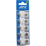 Aycer Atc Line Button Battery ( AG13 ) ( LR-44/A76 ) ( Düğme Pil ) ( Lin ) ( 1.5V ) ( 10LU Kart )*400