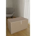 Aycer Çok Amaçlı Düzenleyici Kutu Organizer Cırt Cırtlı Hurç Mega Boy 30CM x 40CM x 60CM (1 Adet) 6272 ( Lisinya )
