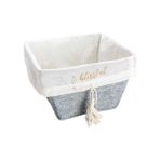 Aycer Çok Amaçlı Saklama Organizer Kutu Kare Keçe Sepet (Mini) - 03433 ( Lisinya )