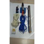 Aycı Mühendislik 4SDM6/8 1 Hp Alarko 35 mt Yassı Kablolu Panolu 70 mt Halatlı Çift Vanalı Akıtma Başlıklı Monofaze Takım Dalgıç Pompa