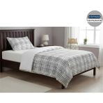 Ayçiçek Home Tek Kişilik Nevresim Takımı 100/200 lastikli çarşaf 140/220 yorgan ölçüsü özel ölçü - Beyaz - 140 x 220 cm