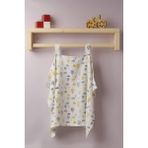 Ayd Home % 100 Pamuk Müslin Emzirme Önlüğü - Standart - Beyaz