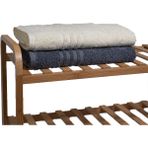Ayd Home 2'li Bej - Antrasit Yüz Havlusu - 50 x 90 cm - Renkli