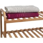 Ayd Home 2'li Krem - Mürdüm Yüz Havlusu - 50 x 90 cm - Renkli