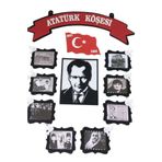 Aydede Oyunevi Resimli Atatürk Köşesi Panosu Keçe / Atatürk Köşesi Okul Öncesi Ilkokul Hazır