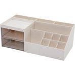Ayder 2 ÇEKMECELİ + 12 BÖLMELİ PLASTİK MAKYAJ - TAKI ORGANİZER 12X24CM-- Y: 4-6-7-8-9CM (Timya/Go1395) 1