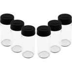 Ayder 6 PCS CAM - 225ML BAHARATLIK - TUZLUK PLASTİK KAPAK (Timya/Go1395) 199387
